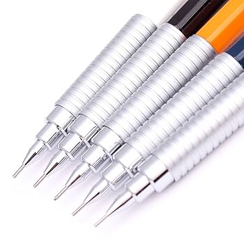 PeRoLiNn Pentel Drafting Mechanical Pencil Graph 600, 0.7mm (White